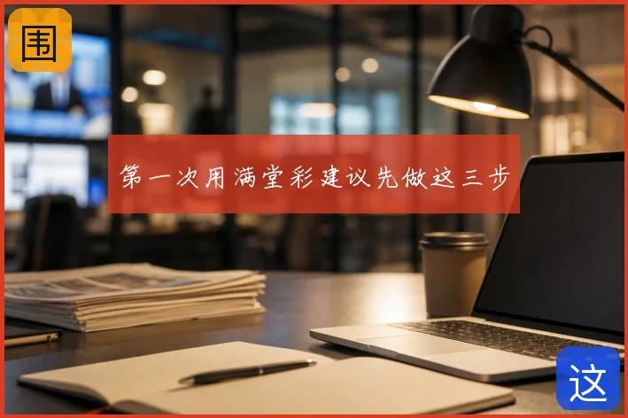 第一次用满堂彩建议先做这三步